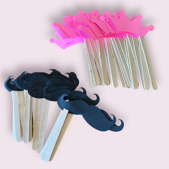 Gender Reveal Team Boy and Team Girl for Voting Games and Party Game - Picture 2 of 2